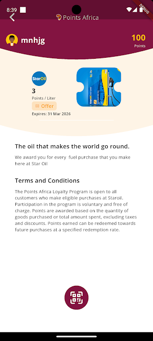 Points Africa Screenshot 2