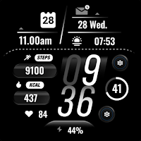 Digital Minimal Watch - RE04