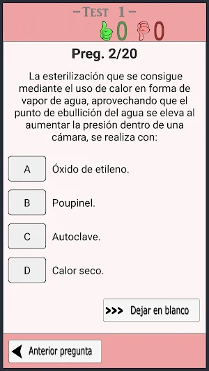 TestOpos Enfermería Screenshot 2