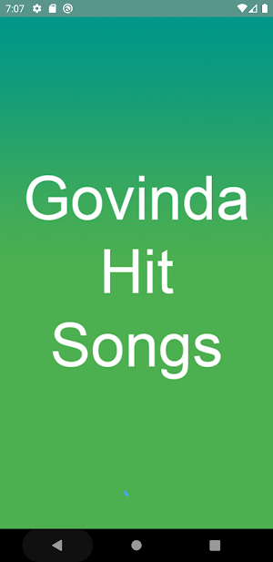 Govinda Hit Songs Screenshot 0