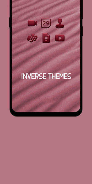 Red Blend Icon Pack Screenshot 1