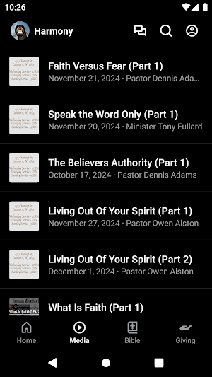 Harmony Ministries USA Screenshot 1