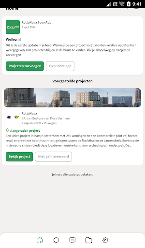 RottaNova BouwApp Screenshot 2