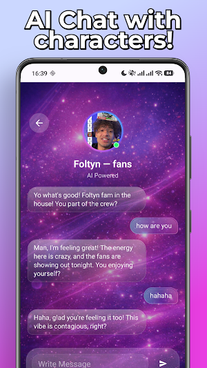 Foltyn Fake Call & Chat Screenshot 2