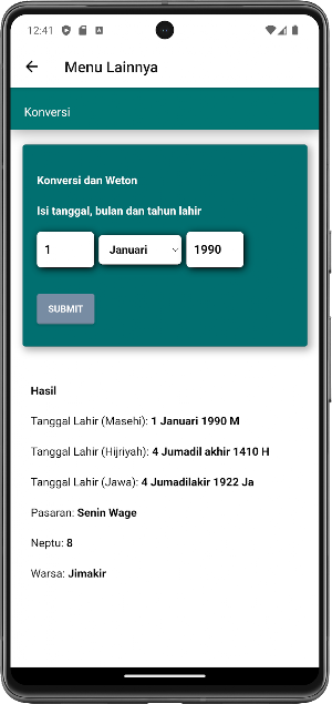 Kalender Jawa - Indonesia 2025 Screenshot 2