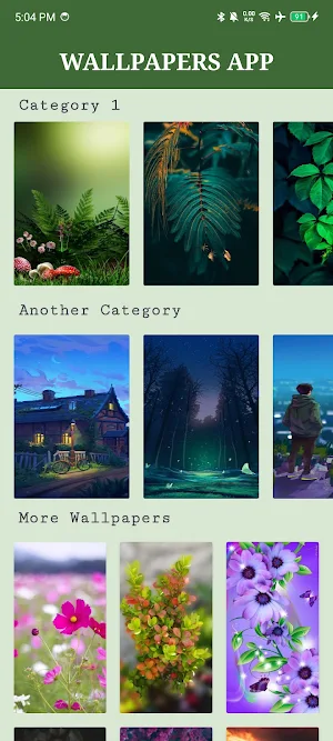 Wallpaper App Screenshot 0