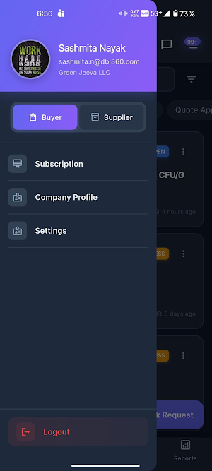 Find supplier Screenshot 1