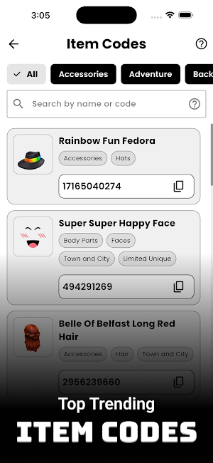 RBX Codes For RBLX Screenshot 2
