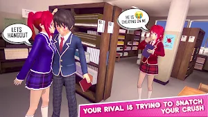 Anime Girl High School Love Screenshot 2