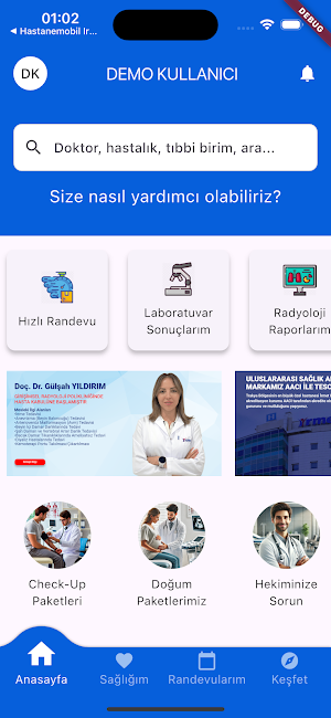 İrmet Hospital Screenshot 1
