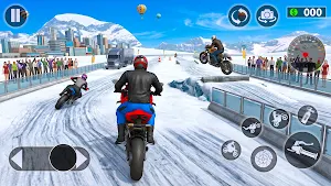 Moto Stunt & Wheelie Game 3D Screenshot 2