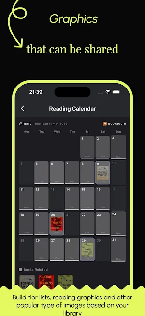 Bookadoro – Reading Tracker Screenshot 3