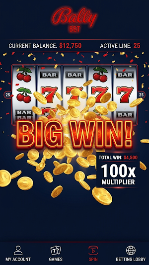 Bally Bet App Screenshot 1