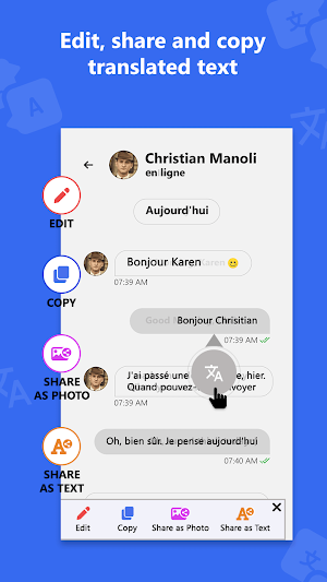 One Tap Translator: Translate Language On Screen Screenshot 1