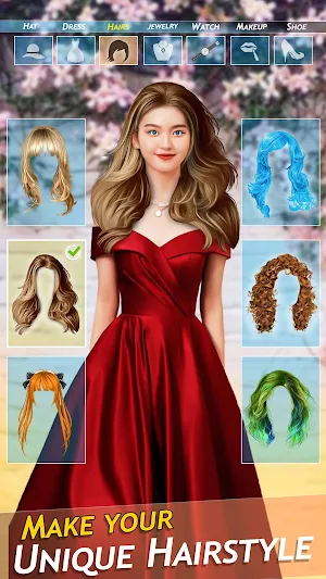 Fashion Dress Up Makeover Game Screenshot 2