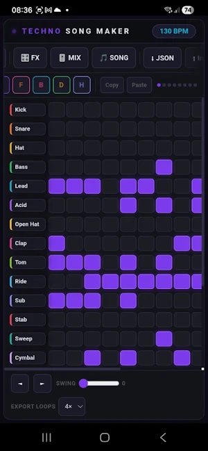 Techno Maker: DJ Beat Creator Screenshot 1