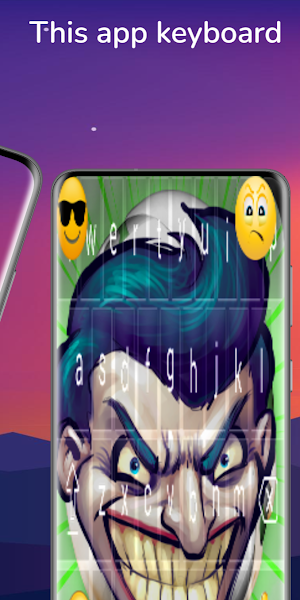 keyboard for joker thème Screenshot 1