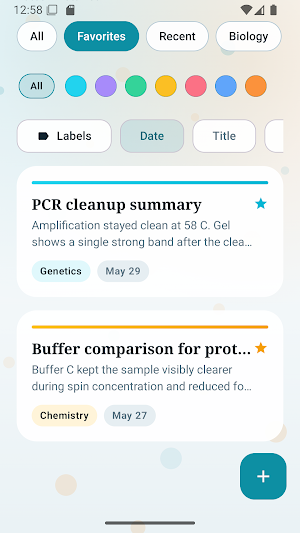 GeneMemo Screenshot 1