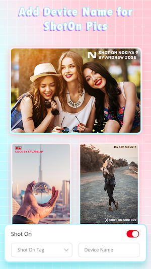 Shot On Stamp for OnePlus Camera & Photo Gallery Screenshot 3