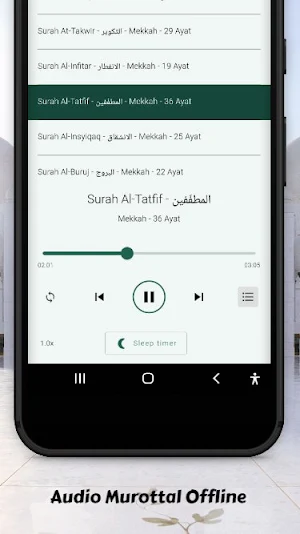 Murottal Taha AlJunayd Offline Screenshot 1