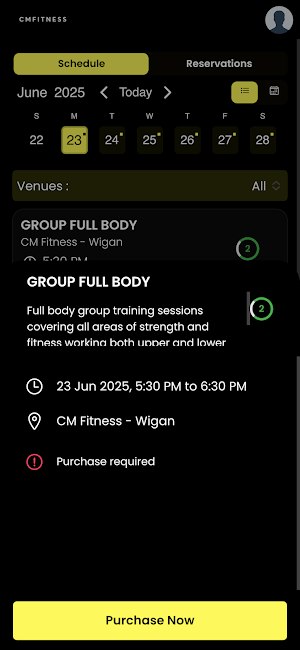 CM Fitness Screenshot 0