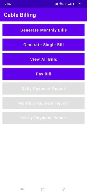 Cable Billing Screenshot 3