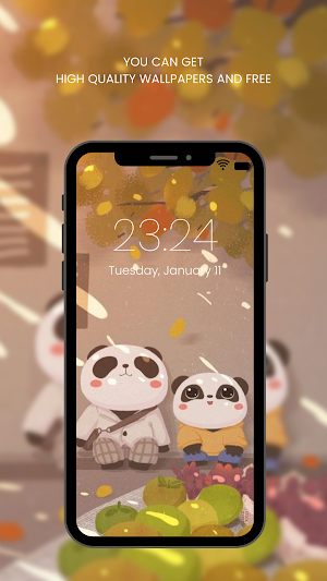 Cute Panda Wallpaper HD Screenshot 3