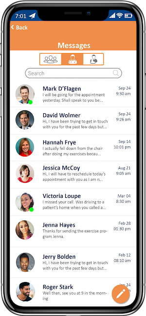 JRS Medical Messaging Screenshot 0