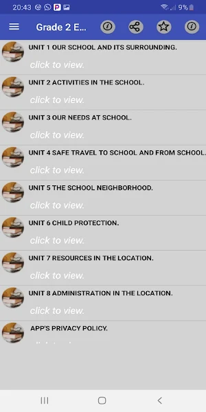 Grade 2: environment studies Screenshot 0