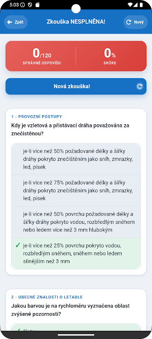 Test PPL(A) - Pilot Letounu Screenshot 3