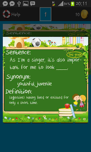 Vocabulary Games Screenshot 1