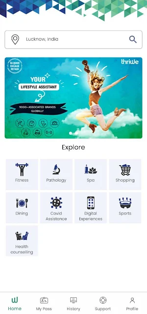 Thriwe–Your Lifestyle Assistant Screenshot 1