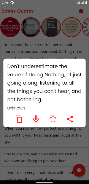 Stress Quotes and Sayings Screenshot 2