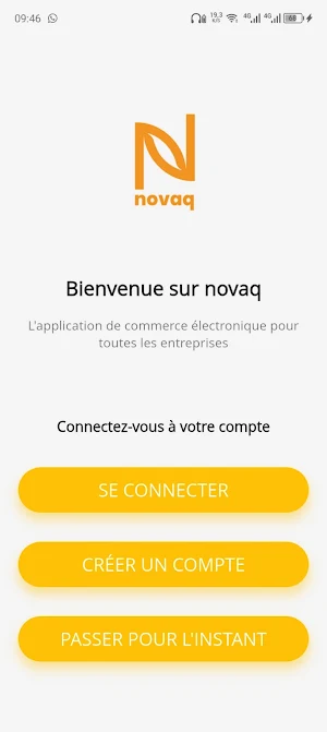 Novaq App Screenshot 0