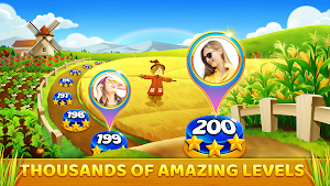 Pyramid Solitaire - Farm Journey Screenshot 2