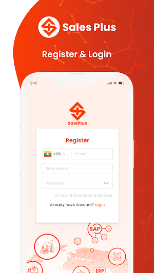 SalesPlus App Screenshot 0