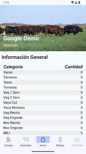 Insights Gestión Ganadera Screenshot 1