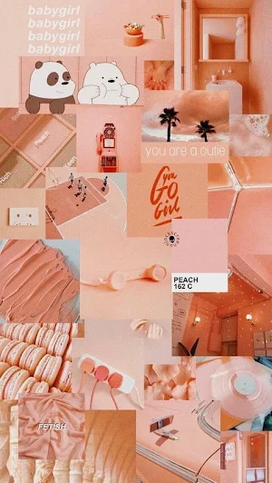 peach wallpaper Screenshot 1