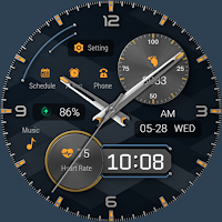 Simple Blue ZKin Watch