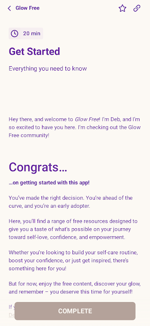 Glow Forward Screenshot 1