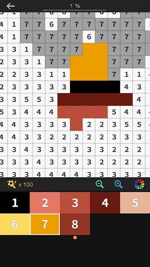 Color by number & Pixel art Screenshot 2