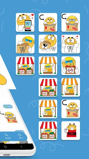 Communication Emoji  Stickers Screenshot 2