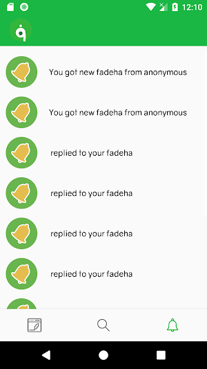 Fadeha - Anonymous messages Screenshot 2