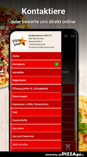 Pizza Star Bad Nauheim (Nieder Screenshot 2
