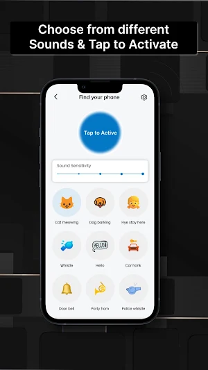 Find My Phone By Clap, Whistle Screenshot 2