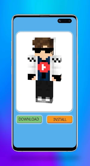 Youtuber Skin For MCPE Screenshot 3
