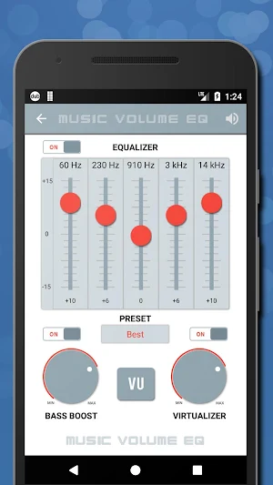 Music Volume EQ - Equalizer Bass Booster Amplifier Screenshot 3