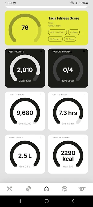 Taqa Fitness Screenshot 1