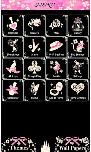 Girly Theme Beautiful Alice Screenshot 2