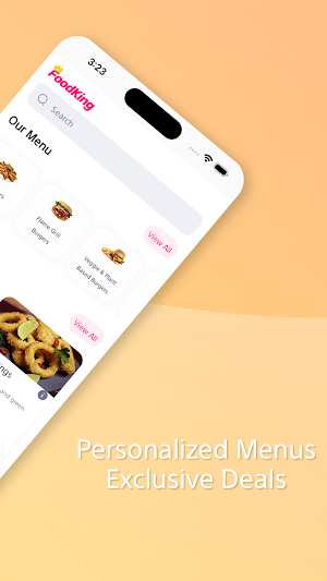 FoodKing - Restaurant & Coffee Screenshot 1